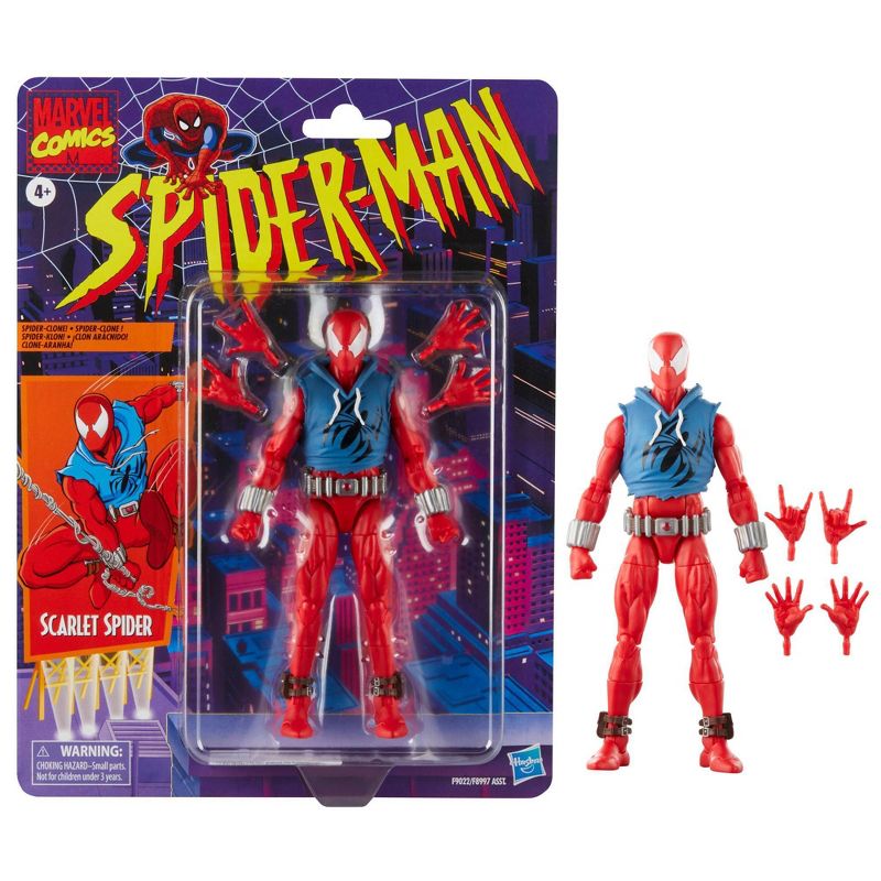 Spider-Man Scarlet Spider Legends Series Action Figure, 4 of 14