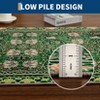 Ultra Soft Area Rug Non Slip, Stain Resistant, Washable Area Rugs for Living Room, Bedroom, Vintage Bloom Area Rug Boho Floral Pattern - 4 of 4