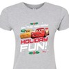 Women's - Disney - On The Highway To Holiday Fun Fitted Graphic T-Shirt - 2 of 3