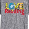 Men's - Dr. Seuss - The Cat In The Hat Book Cover Love Reading Short Sleeve Graphic T-Shirt - 2 of 4