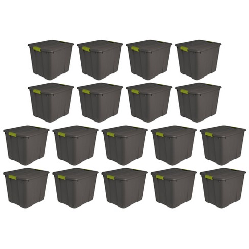 Target: Sterilite 66-quart Clear or 20-Gal Latching Lid Storage