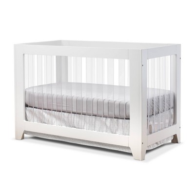 Lucite 2024 baby crib