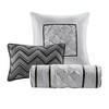 Lyngins 7-Piece Queen Comforter Set, Tufted Design Bedding Set, Quilt Bedding Set with Shams, Pillows & Bed Skirt, Hypoallergenic - 3 of 4