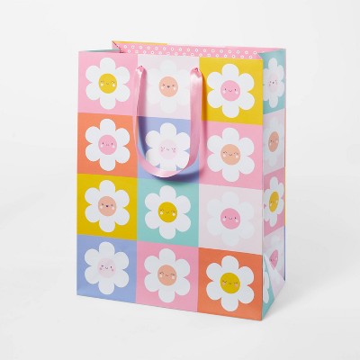 Unique Bargains Flower Bouquet Packaging Bag Trapezoid Paper Gift Bag For  Party Favor 5x5x6 Inch Pink : Target