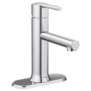 Moen Arlys Chrome Single-Handle Bathroom Sink Faucet 4 in. - 1 of 1
