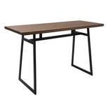Geo Industrial Counter Table Black/Brown - LumiSource