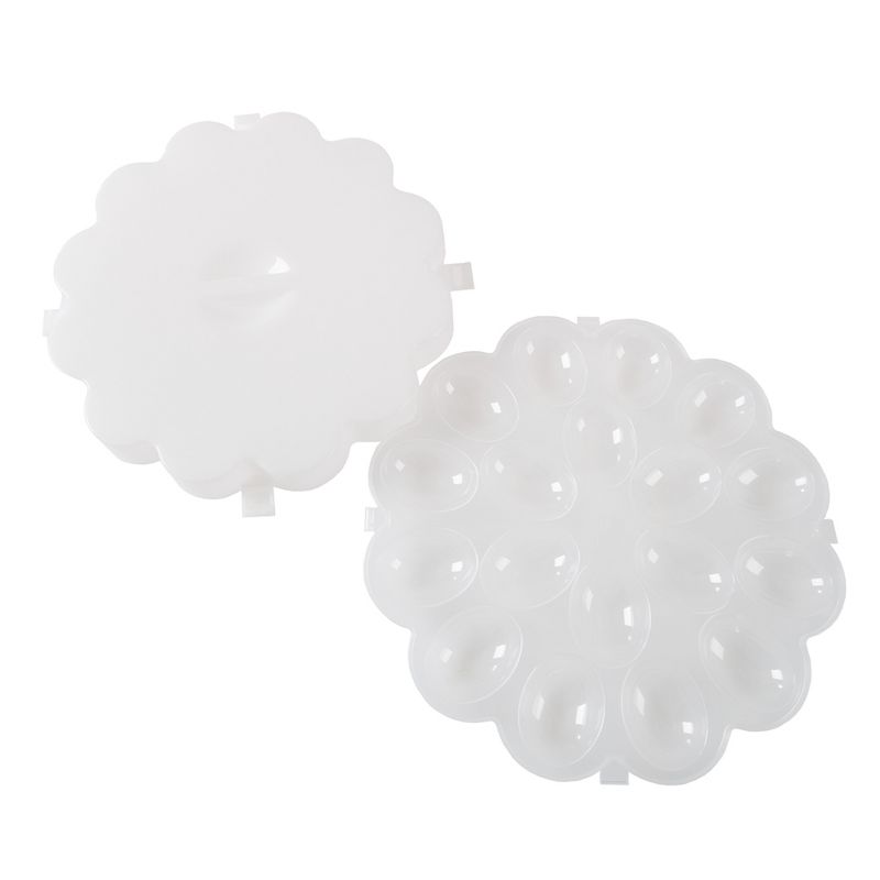 Classic Cuisine Set of 2 Egg Trays, Clear, 2 of 6
