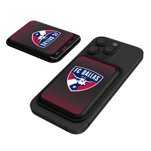 MLS Western Conference Teams Linen Black Magnetic Credit Card Wallet - 1 of 3