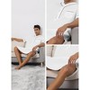 Lars Amadeus Men's Short Sleeves Henley Neck Comfy Sleeping Nightshirts - 3 of 4