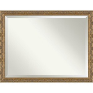 Amanti Art Filigree Beveled Framed Bathroom Vanity Wall Mirror - 1 of 4