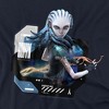 Women's Star Trek Prodigy Communications Officer Gwyn Loose T-Shirt Navy - 2 of 4