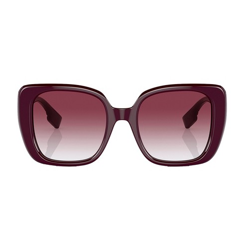 Burberry red clearance sunglasses