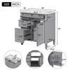 NicBex 30" Bathroom Storage Cabinet with Sink, Bathroom Vanity, 2 Drawers and 1 Spacious Cabinet Door for Bathroom - 4 of 4