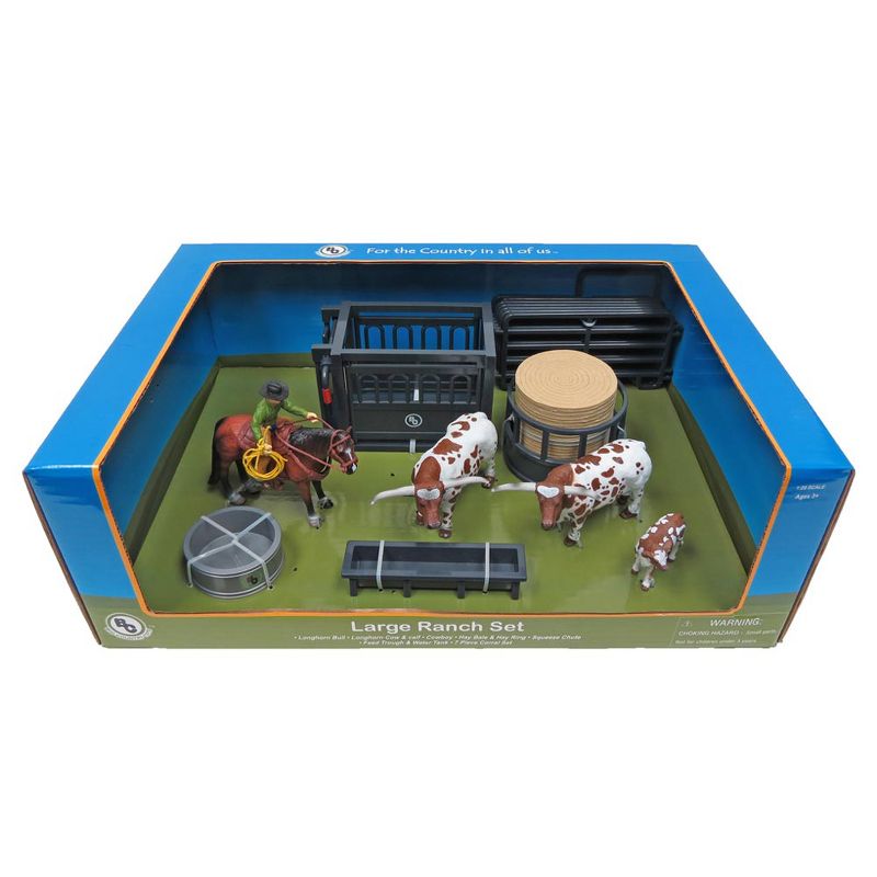 Big Country Toys 1/20 16 Piece Large Ranch Set 418, 2 of 3