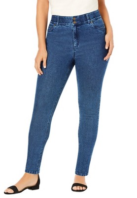 Jessica London Women's Plus Size Tummy-control Skinny Jeans, 28 W