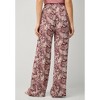 ellos Wide-Leg Sleep Pant With Tassel Drawstring - 3 of 4