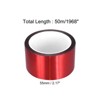 Unique Bargains Adhesive Mirror Finish Decor Metalized Polyester Crafts Tapes - 2 of 4