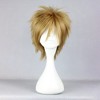 Unique Bargains Women Human Hair Wigs with Wig Cap Short Hair - 2 of 4