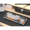 RISOKEYS 100 Keys Mechanical Keyboard Wired Backlight Keyboard Customized E-sports Office Game Computer Keyboard Metal Panel (Black, red bearings) - 4 of 4