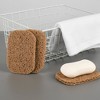 Aoibox 4PCS BPA-Free Soap Savers Pads for Soap Dish, Easy to Clean Soap Lifting Pads for Shower Kitchen Bathroom Travel Hotel - 4 of 4