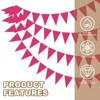 Unique Bargains 49ft Felt Fabric Soft Touch Wear-resistant Reusable Banner 2 Pcs - 3 of 4