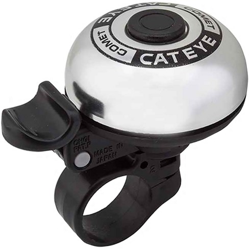 CatEye Comet Aluminum Bicycle Bell PB 200 Silver