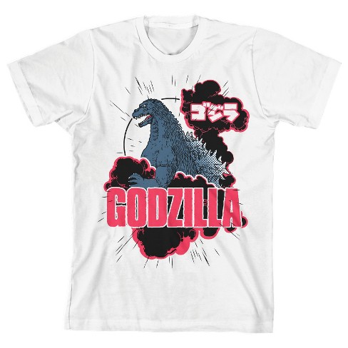 Classic Godzilla Youth White Graphic Tee : Target