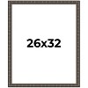 PosterPalooza | 26x32 Modern Bamboo Picture Frame, UV Acrylic, 5 Finishes - 2 of 4