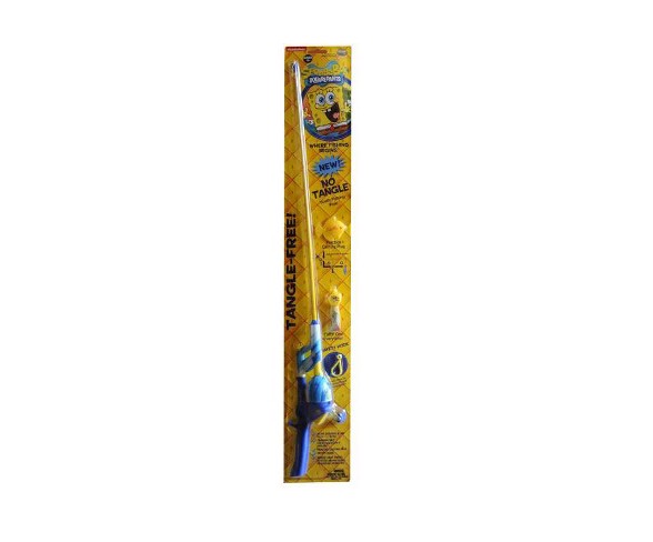 Buy Kid Casters SpongeBob SquarePants No Tangle Fishing Rod - Yellow Online  at desertcartINDIA