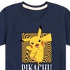 Boys' - Pokémon - Hypnotic Pikachu Art Short Sleeve Graphic T-Shirt - 2 of 4