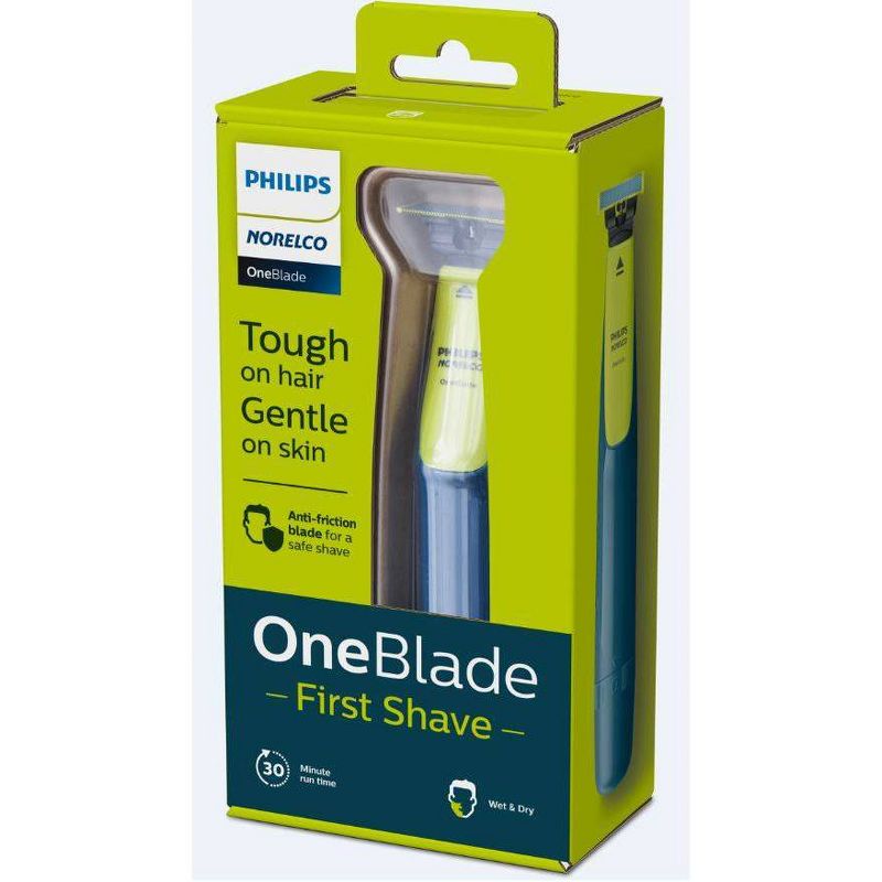 Philips Norelco OneBlade First Shave Youth Wet &#38; Dry electric shaver - QP2515/49, 3 of 16
