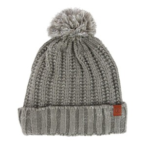ClimaZer0 Women's High Pile Fleece Lined Knit Winter Beanie Pom Hat - 1 of 4