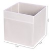 REGALWOVEN Fabric Reinforced Storage Bin for Organizing Clothes Books 2 Pcs - 4 of 4