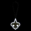NFL Fan Chain, Big Neon Light Up Team Logo - New Orleans Saints - 2 of 4
