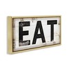 Stupell Industries Eat Typography Vintage Sign, 25" x 11" - 3 of 4