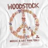 Women's Woodstock Floral Peace T-Shirt - 2 of 4