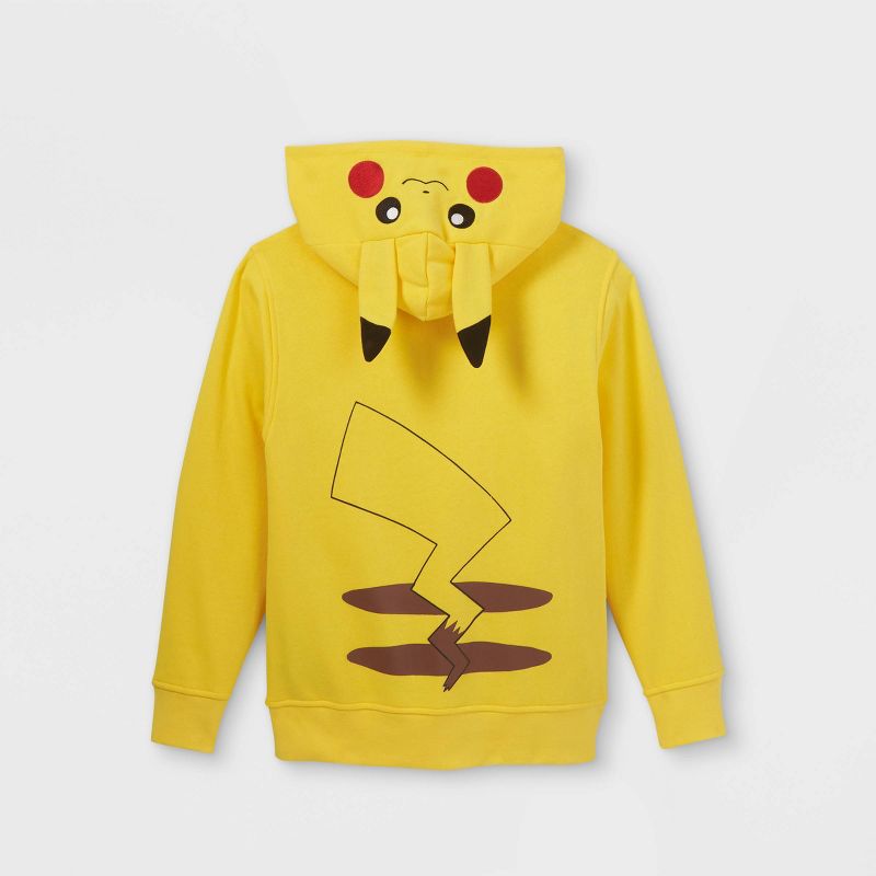 Kids' Pokemon Pikachu Costume Hoodie - Yellow, 2 of 6