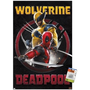Trends International Marvel Deadpool & Wolverine - Duo Unframed Wall Poster Prints - 1 of 4