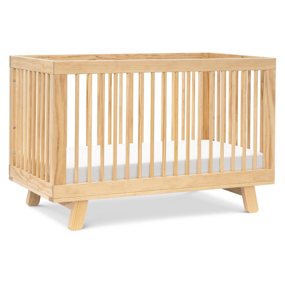 Photos - Cot Babyletto Hudson 3-in-1 Convertible Crib with Toddler Rail - Natural