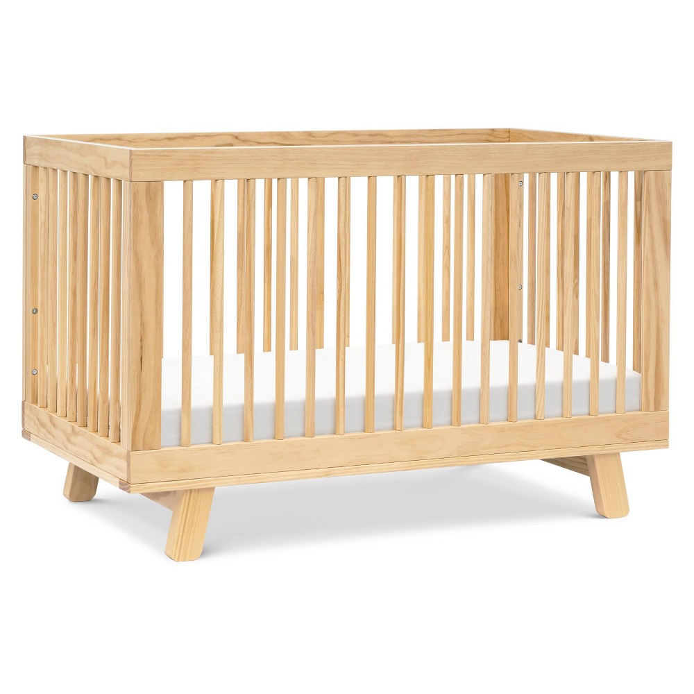 Babyletto Hudson 3-in-1 Convertible Crib with Toddler Rail - Natural