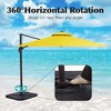 Hyleory 144'' Square Cantilever Umbrella - 4 of 4