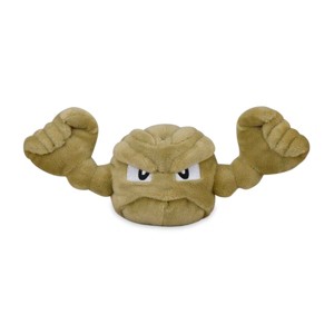 Pokemon Center: Sitting Cuties: Geodude Plush # 74 -  Generation 1 - 6 In - 1 of 1