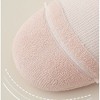 Anna-Kaci Women's 2-Pair Ribbed Crew Socks with Contrast Toe and Heel Design and Abstract Knit Pattern - 4 of 4