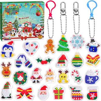 Fun Little Toys Christmas Advent Calender - Diamond Painting Keychain kits