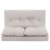 LOVMOR Adjustable Fabric Folding Chaise Lounge Sofa Floor Couch and Sofa - 4 of 4