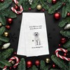 E & S Imports 26.0 Inch White Poodle Kitchen Towel Everyday , Dog Puppy Paw (1PC) - 3 of 3