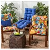 Kensington Garden 2pc 21"x21" Outdoor Seat and Back Cushion Set - 3 of 4