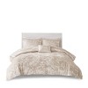 Racxily Velvet Comforter Set, Diamond Quilted Design with Throw Pillow - 2 of 4