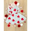 Radiant Heart Twirly Long Sleeve Skater Dress Mia Belle Girls - 2 of 4