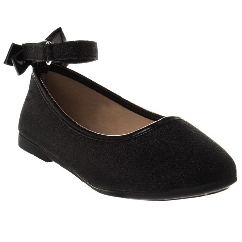 Girls' Diana Slip-on Ballet Flats - Cat & Jack™ Black 5 : Target